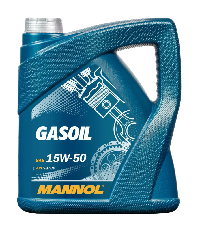 Моторное масло Mannol GASOIL 15W-50, 5л (Mannol: 4036021502700)